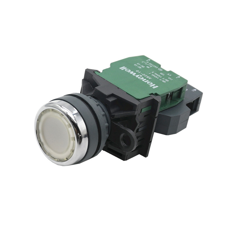 51607.00013 21635680 白色带灯按钮 PB22D-10-24V-W 24VAC/DC 1NO