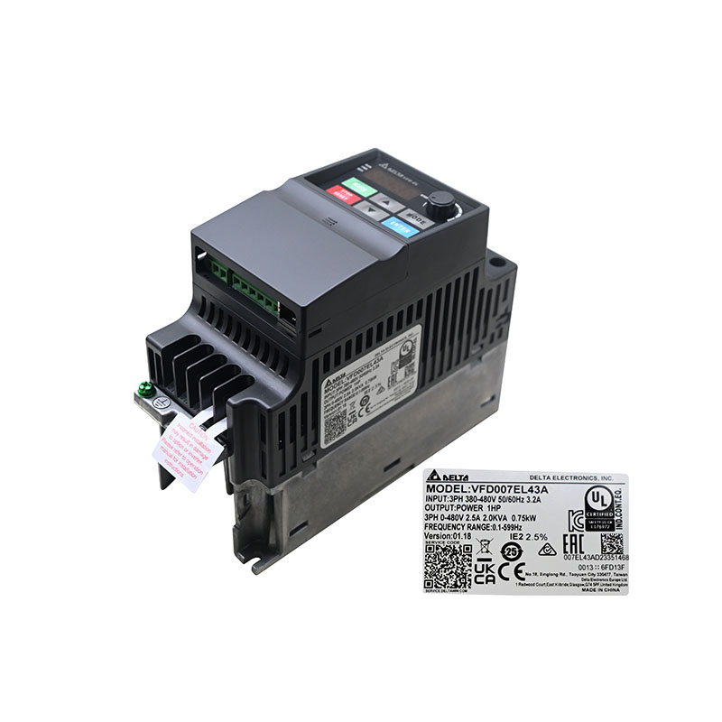 51401.00019 21400140 变频器 VFD007EL43A 0.75KW 3P AC380V