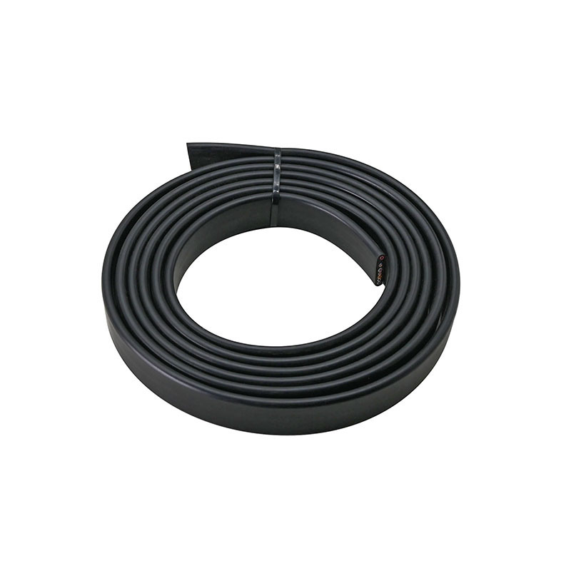 51904.00065 21915220 扁电缆线 8×0.75mm²(黑色)100m/卷(不带地)(易剥）